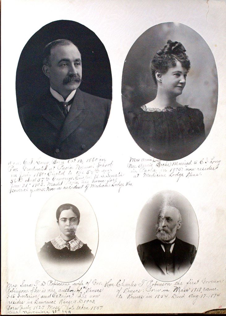 008 - Composite of C. J. Long, Honorable Charles T. Robinson, Mrs. Annie Long, Sara T. Robinson